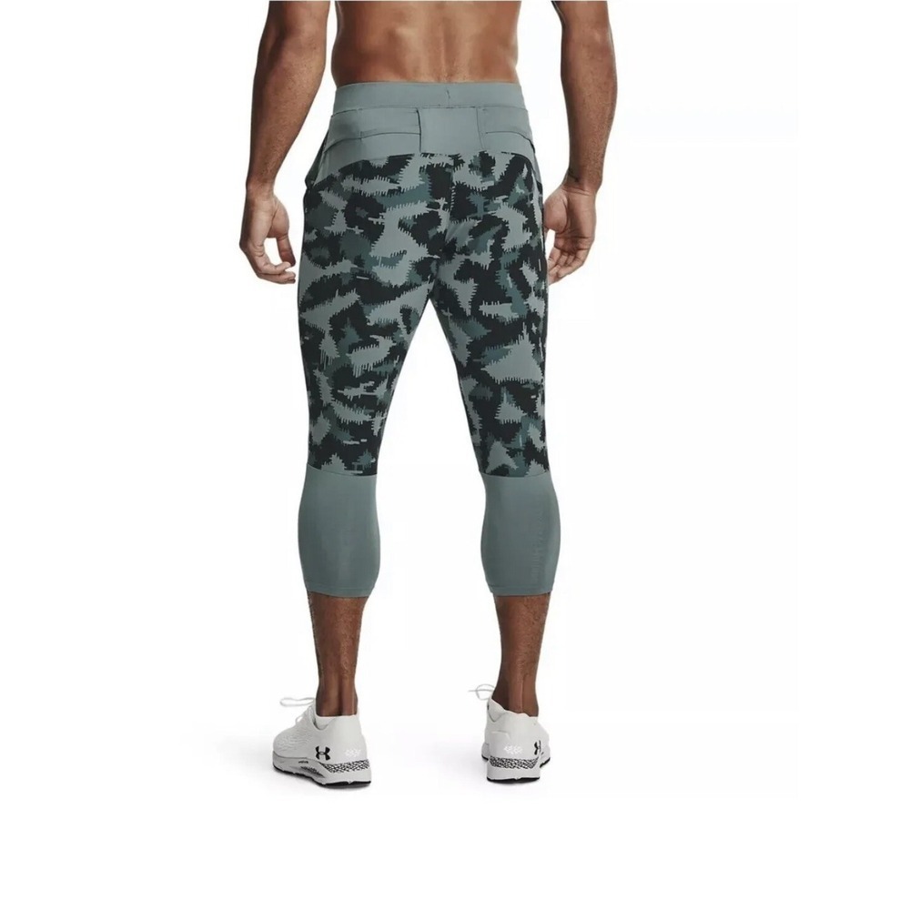 Under Amour Run Anywhere Printed ¾ Pants 1356165 Size M $100 - Picture 2 of 5